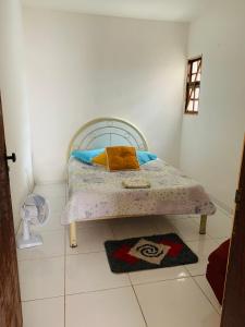 Voodi või voodid majutusasutuse Casa Verde na Chapada Diamantina toas