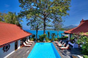 Výhled na bazén z ubytování Dream Villa Double Bay Sunset on Andaman Sea nebo okolí