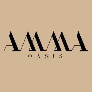 坎古的住宿－AMMA Oasis，玛斯化妆品标志