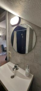 Koupelna v ubytování Hotel La Cascada