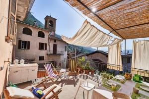 Posezení v ubytování Casa Carlazzo