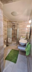 Koupelna v ubytování Apartman Patricia
