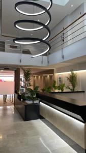 Vstupní hala nebo recepce v ubytování Hotel Alda Orzán