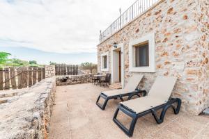 Balkon lub taras w obiekcie Agroturismo Ses Illes