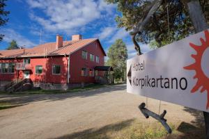Certifikát, hodnocení, plakát nebo jiný dokument vystavený v ubytování Hotel Korpikartano