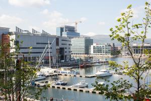 Gallery image of Luxury Apartment Marina Views at Titanic Quarter in Belfast