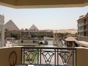 Balkons/terase naktsmītnē Regency Pyramids Hotel