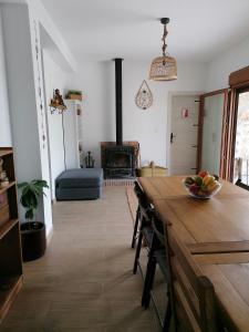 Posezení v ubytování Cortijo Samadhi