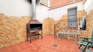 Patio alebo iná vonkajšia časť ubytovania Casa Rural Carcelen