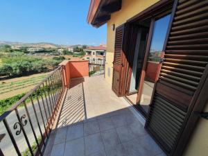 A balcony or terrace at Gabbiano Jonathan