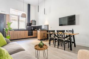 Kuchyňa alebo kuchynka v ubytovaní Unika homes Juan Rabadán
