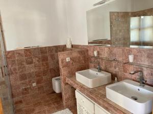 Kúpeľňa v ubytovaní Finca las Encinas