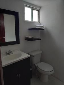 Vannituba majutusasutuses Toca Madera
