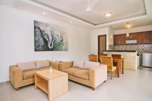 Nhà bếp/bếp nhỏ tại Kubu Manggala Villas Seminyak