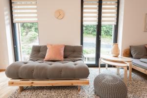 Posezení v ubytování Apartmán Rotterovka -Ski Resort Herlíkovice & Bubákov