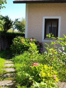 A garden outside Miniponyhof Biohof Almbauer