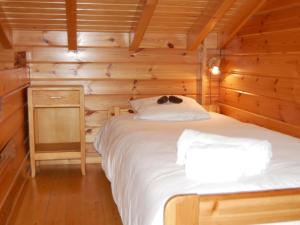 Postel nebo postele na pokoji v ubytování Chalet Chalet Boucaro by Interhome