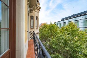 A balcony or terrace at Aspasios Garden Apartments