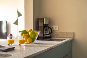 A kitchen or kitchenette at Aspasios Garden Apartments