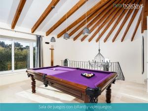 Biliardový stôl v ubytovaní Villa Zacorri - HMR Holidays Moraira