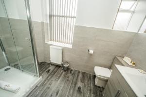 Koupelna v ubytování Stay Hotel
