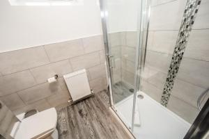 Koupelna v ubytování Stay Hotel