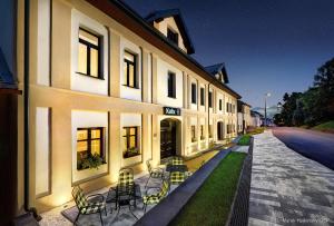 Budova, v ktorej sa hotel nachádza