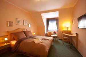 Posezení v ubytování Wellness Hotel Zlatá Lípa
