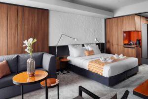 Katil atau katil-katil dalam bilik di Hotel Panoramika Design & Spa