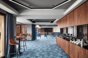 Lounge atau bar di Hotel Panoramika Design & Spa