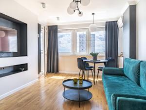 Posezení v ubytování City View Apartment - Zgoda 13