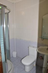 a bathroom with a toilet and a sink at Center Medina in Fez