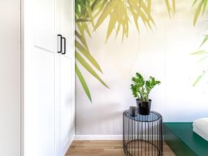 Posteľ alebo postele v izbe v ubytovaní City View Apartment - Zgoda 13