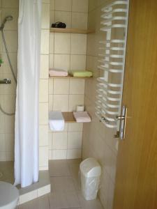 Koupelna v ubytování Vinland Guesthouse
