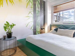 Posteľ alebo postele v izbe v ubytovaní City View Apartment - Zgoda 13