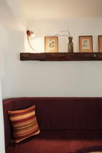 A seating area at Upstairs - Skylight
