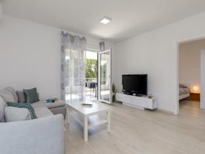 Телевизор и/или развлекательный центр в Apartment Aria