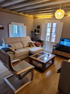 A seating area at Central Flat
