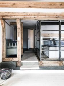 Kuchyňa alebo kuchynka v ubytovaní PM1-apartament