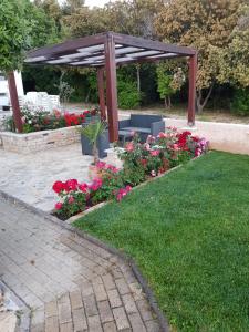 Zahrada ubytování Guesthouse Lisica