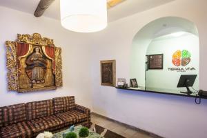 Hall ou réception de l'établissement Tierra Viva Cusco San Blas