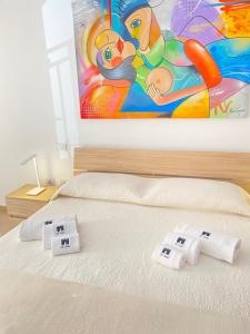 Krevet ili kreveti u jedinici u okviru objekta Ch Suite & PrivateParking - Corso 18 Agosto - Apartment