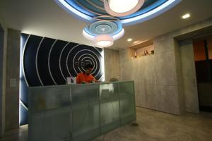 Vstupní hala nebo recepce v ubytování Apo Hotel
