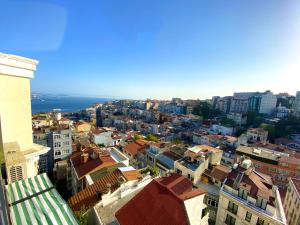 an aerial view of a city with buildings at Roe Suite Hotel - TAKSIM in Istanbul