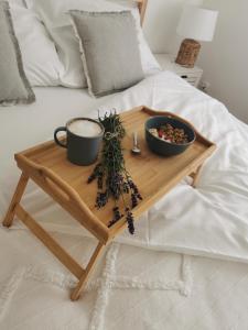 Postel nebo postele na pokoji v ubytování Hygge House