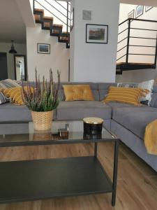 Posezení v ubytování Hygge House