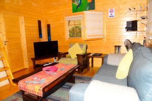 TV/Unterhaltungsangebot in der Unterkunft Severine Cottages and Lounge Ltd