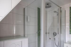 Ванна кімната в Hotel Garni Lehrertal