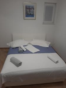 Posteľ alebo postele v izbe v ubytovaní Penthaus Apartment N&M