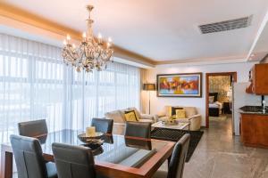 Χώρος καθιστικού στο Hotel Palma Real